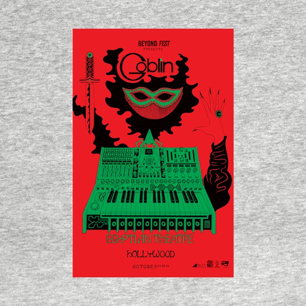 Goblin (Vintage Concert Poster) by Scum & Villainy